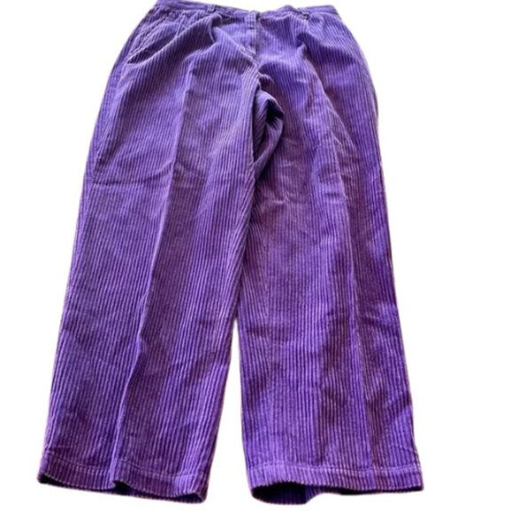 Appleseed's Purple Corduroy Pants - Picture 1 of 7